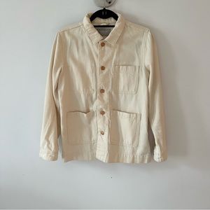 Everlane Utility Jacket Cream, Size S